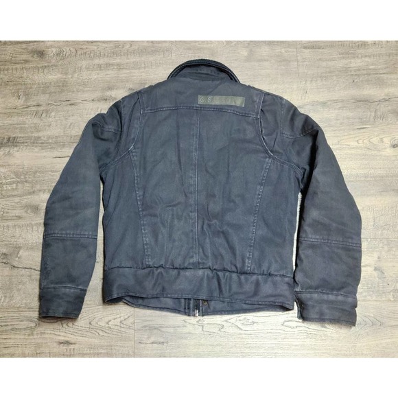 G Star Raw Denim GS3301 Military Utility Bomber Jacket Mens Medium M - Picture 2 of 10